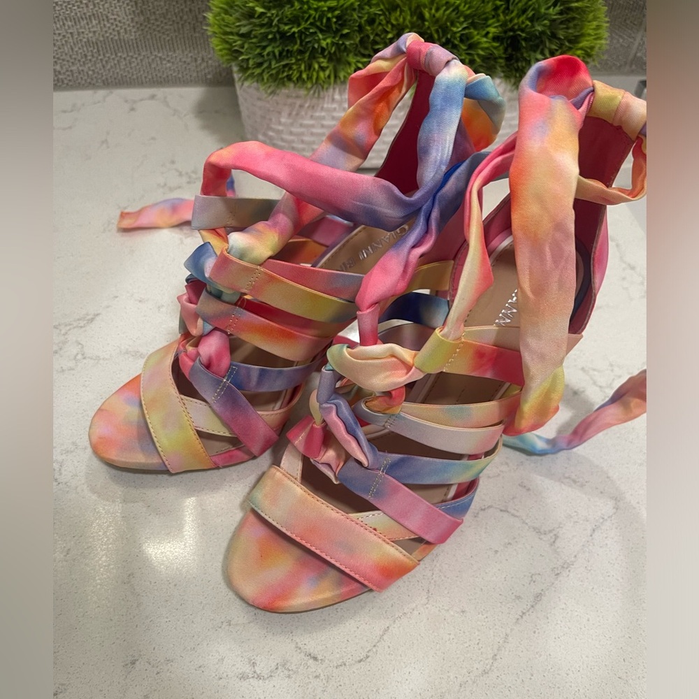 Gianni Bini Strapped High Heels